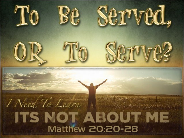 To Serve Or To Be Served Sanford Church Of Christ to-serve-or-to-be-served-sanford-church-of-christ