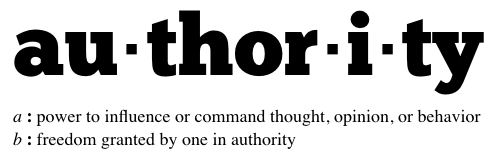 By What Authority…