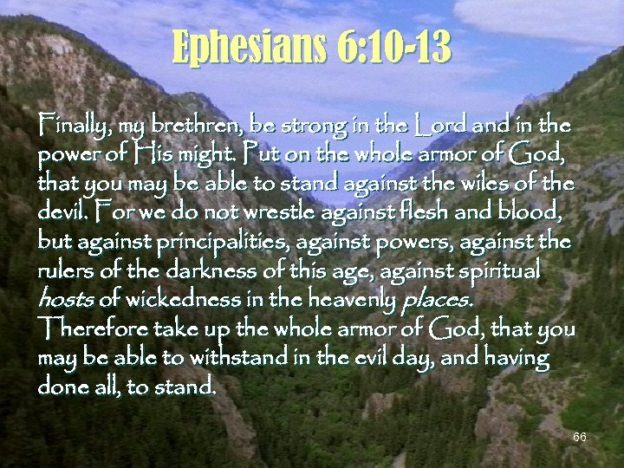 1. Our Spiritual Battle