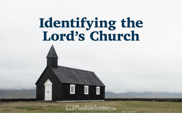 What church did Jesus build? – Part 1