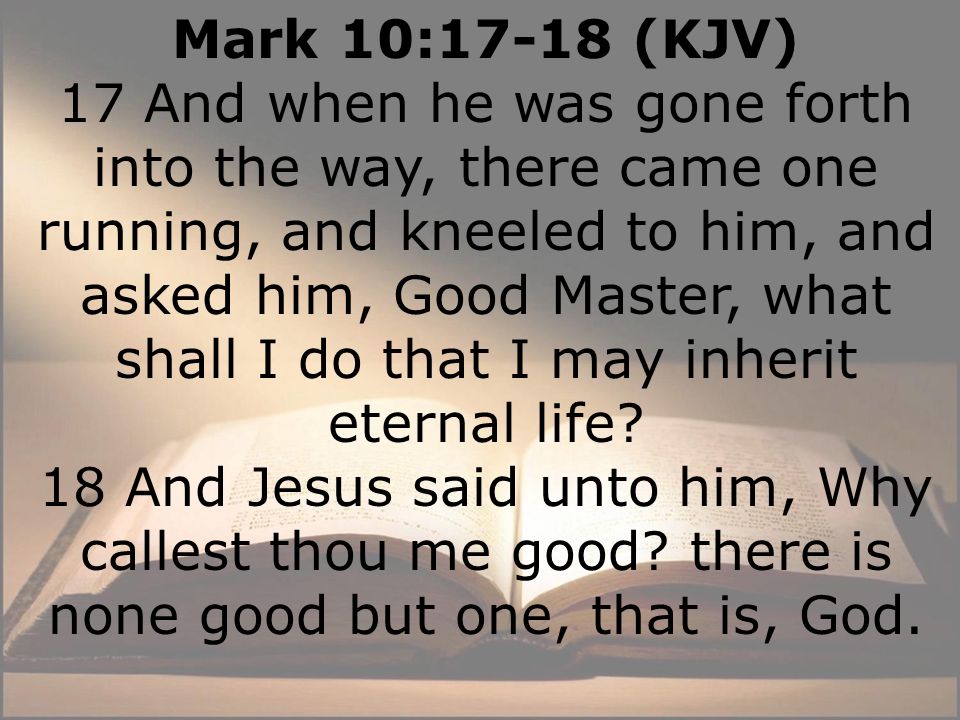 Am I a “good” person? | Sanford church of Christ