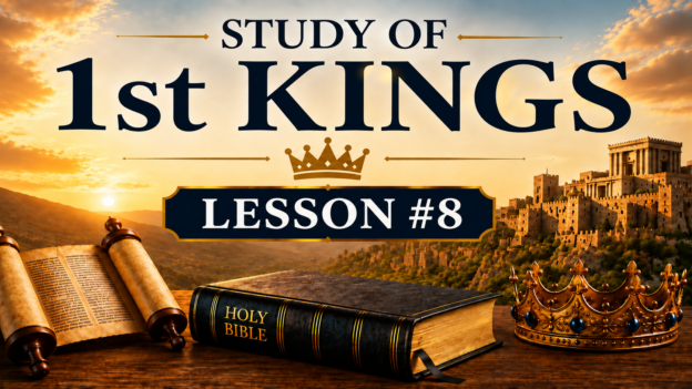 8. Study of 1st Kings – Lesson #8