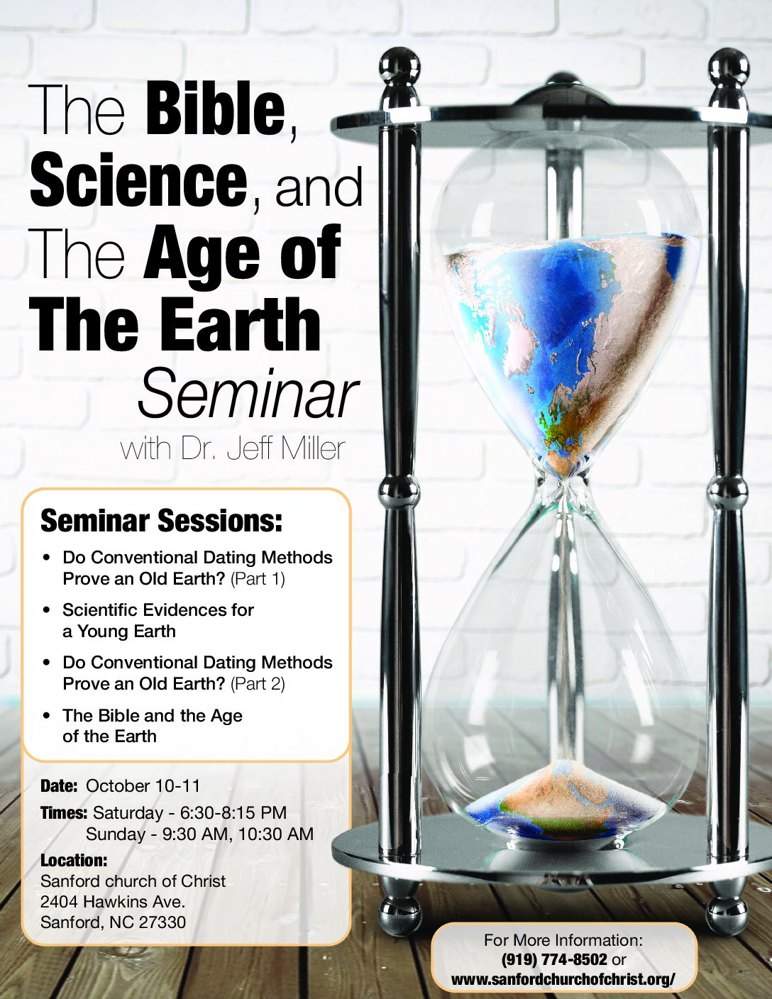 1. Do Conventional Dating Methods Prove an Old Earth? (Part 1) Session #1